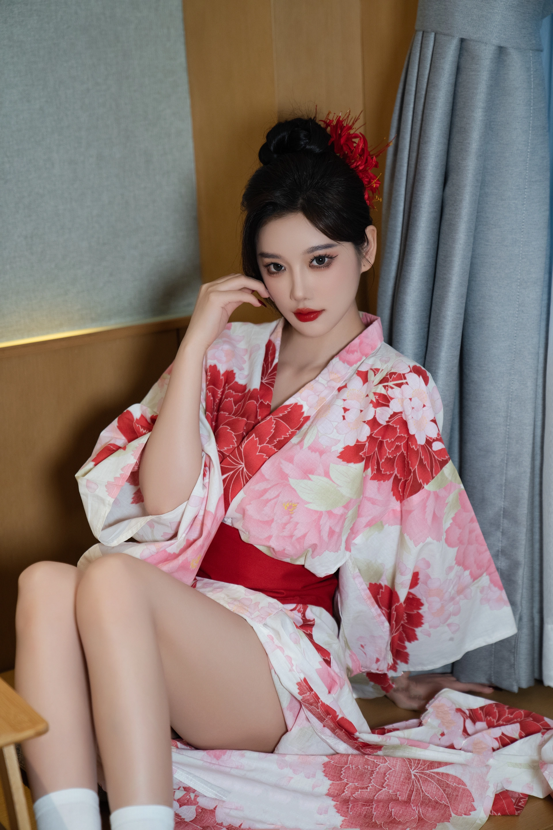 016.杨晨晨 – 定制剧情 日系和服 2